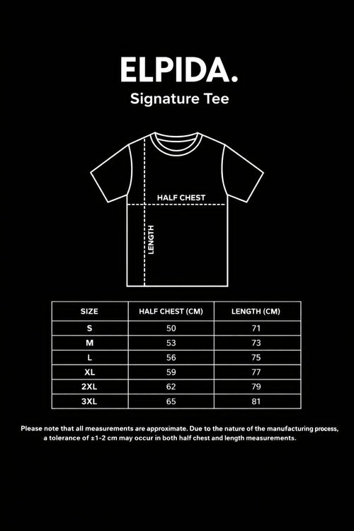 Elpida Signature White Tee